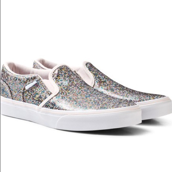 asher glitter vans